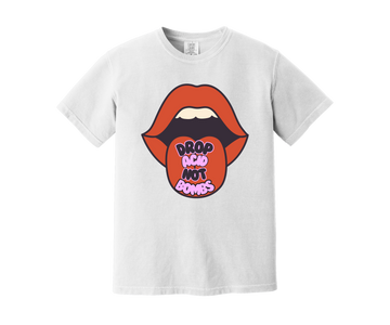 Retro 1970s Anti-War Psychedelic T-Shirt – Vintage Cotton Tee