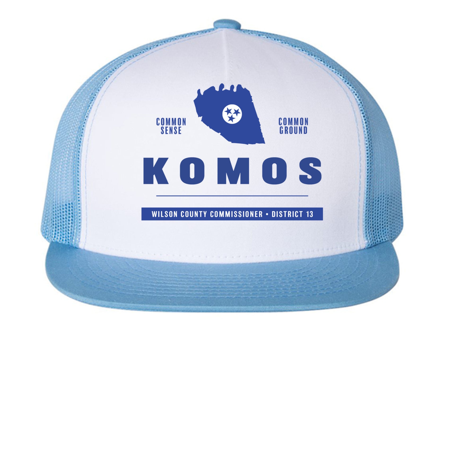 Carolina Blue/ White/ Caroline Blue - FRONT