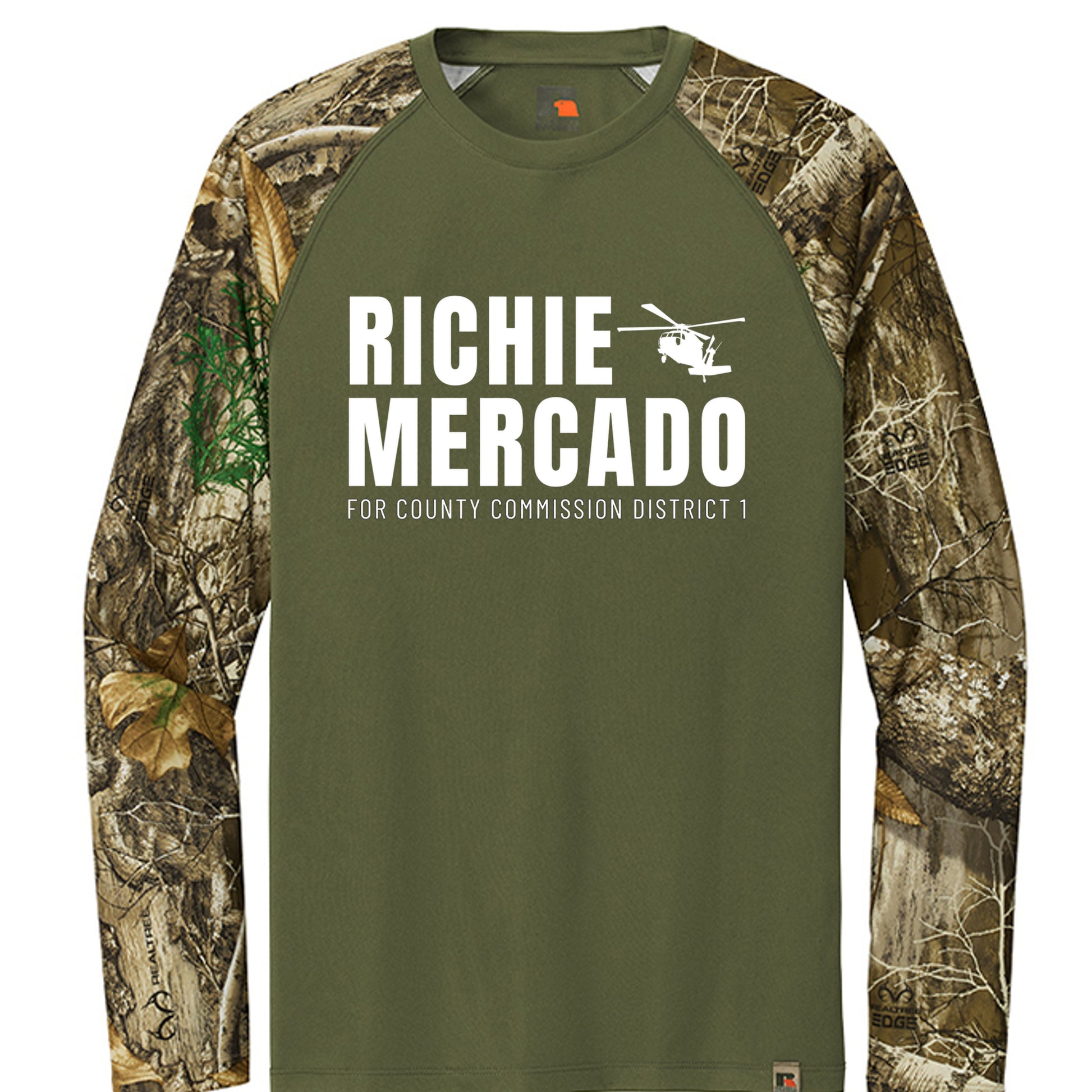 Olive Drab Green/ Realtree Edge - RU151LS - FRONT
