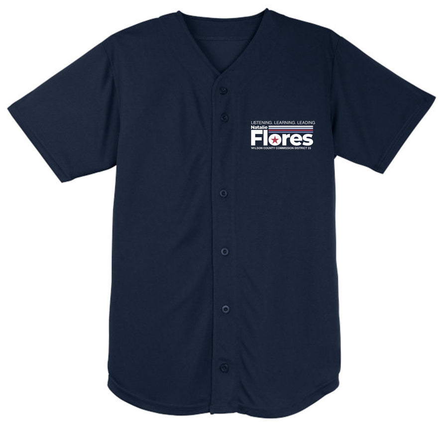 Flores 4 TN Tough Mesh Full-Button Jersey