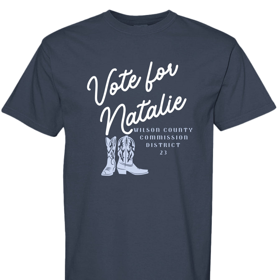 Flores 4 TN "Vote for Natalie" Unisex Classic Fit Tee