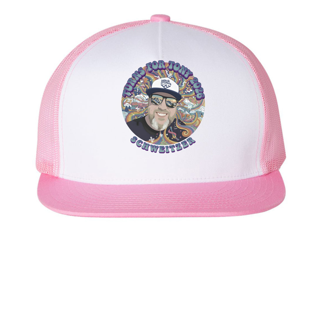 Pink/ White/ Pink - FRONT