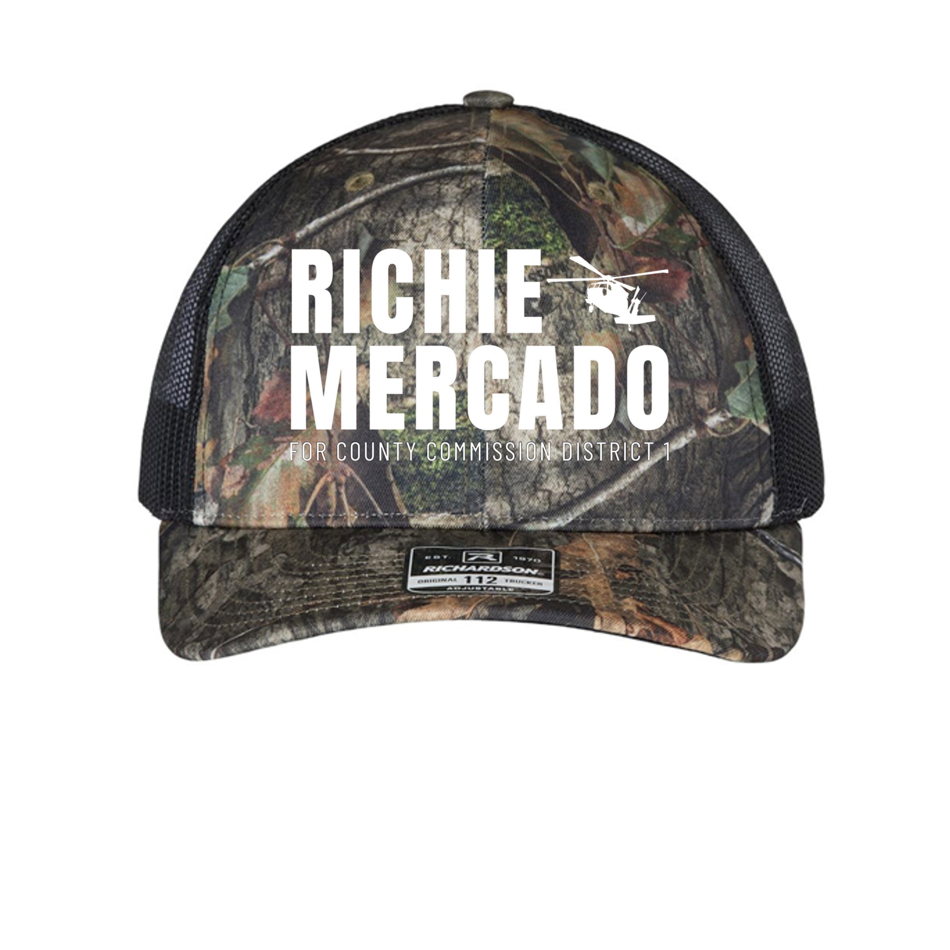 Mossy Oak Country DNA/ Black - 112P - FRONT