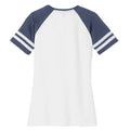 White/ Heather True Navy - DM476 - BACK