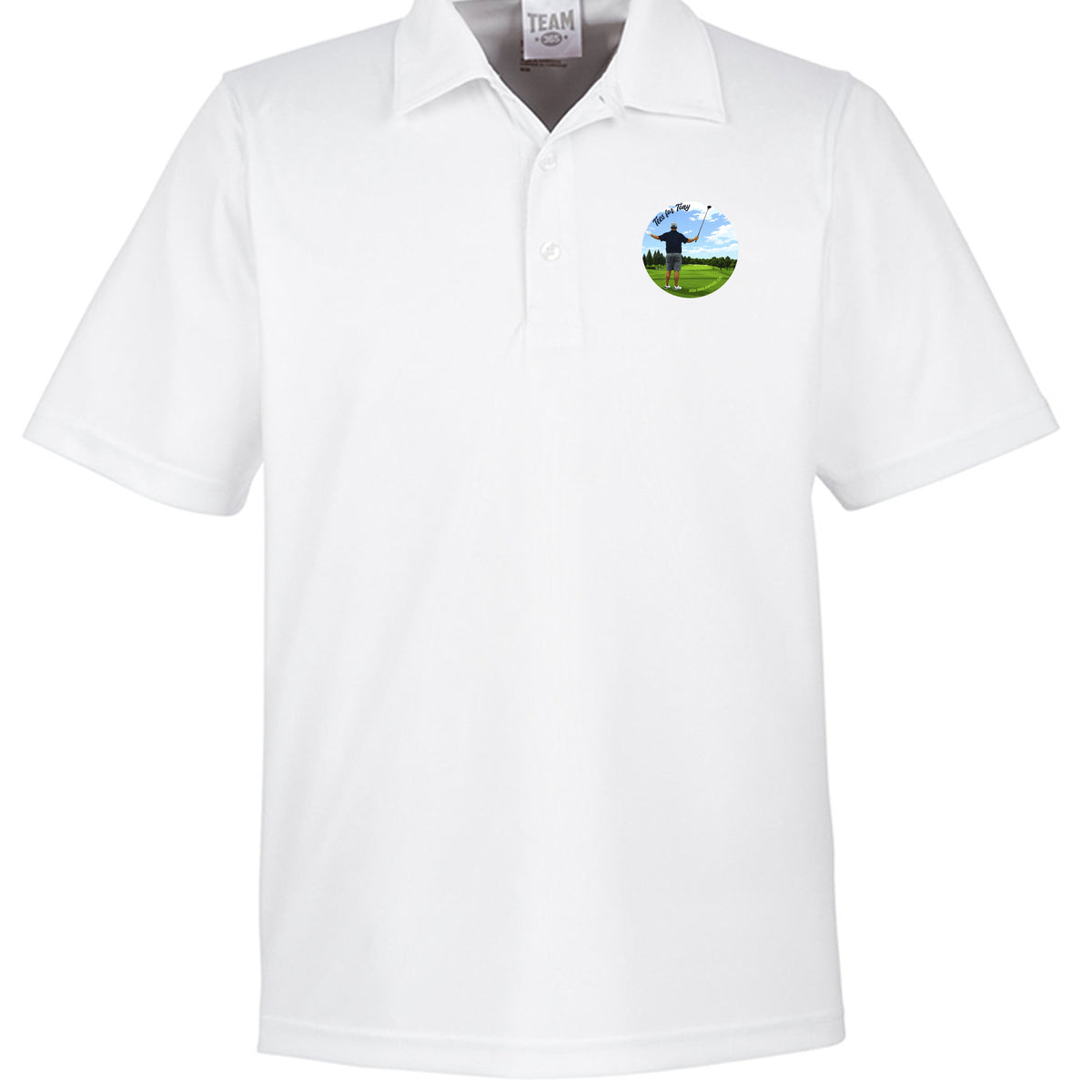 Tees for Tony Men's Zone Performance Polo Shirt