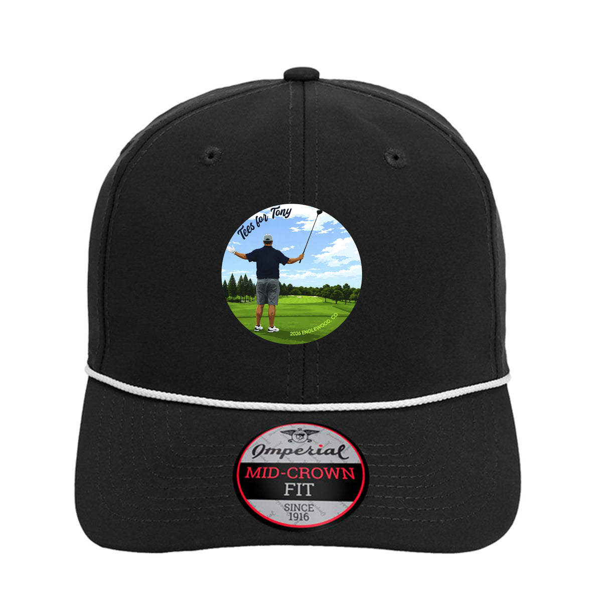 Black/ White - 7054 - FRONT