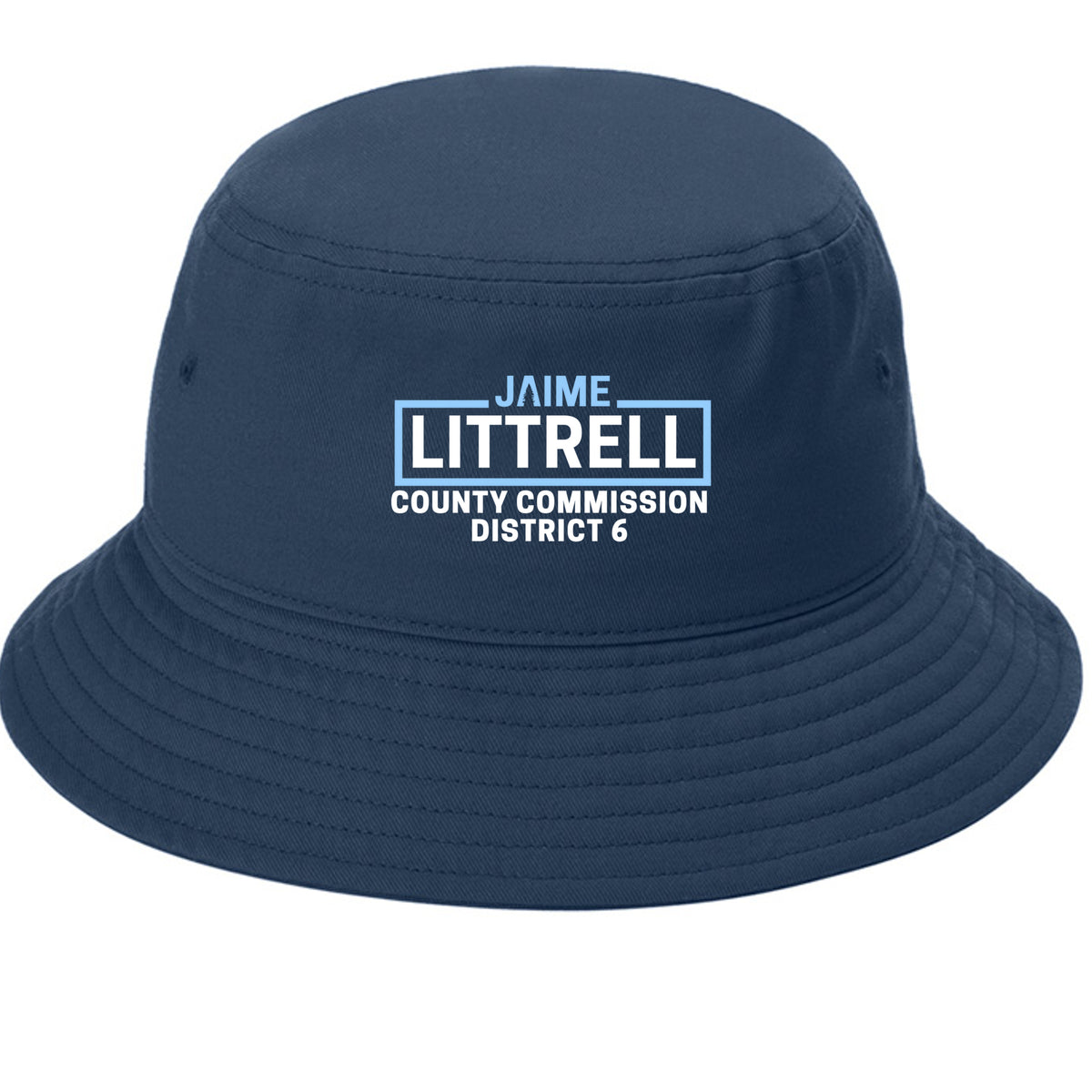Littrell for District 6 Port Authority Twill  Bucket Hat